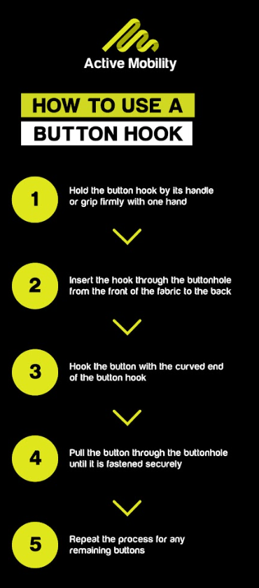 How to use a button hook